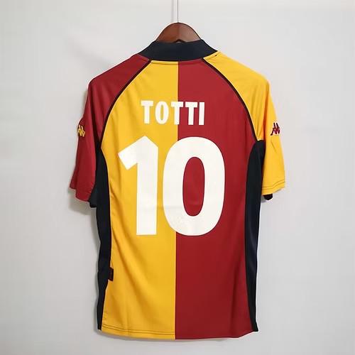Roma 2001 retro home - 2001-02, shirt