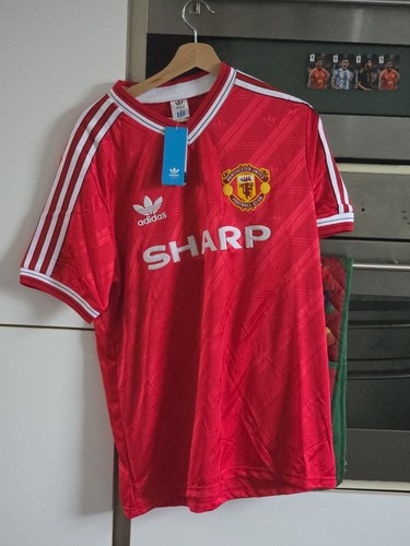 Mufc retro football jersey - mufc,