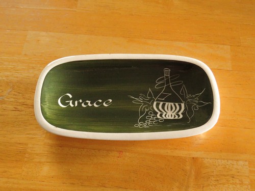 Retro jersey pottery olive - jersey,