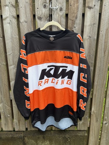 Retro ktm motocross jersey - motocross,