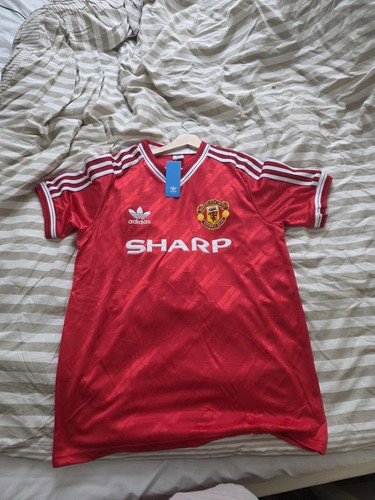 Mufc retro football jersey - mufc,