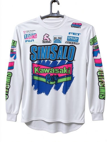 Kawasaki racing sinisalo - racing, old